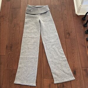 Gray women grey pants